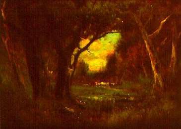 William Keith Woodland Scene Germany oil painting art